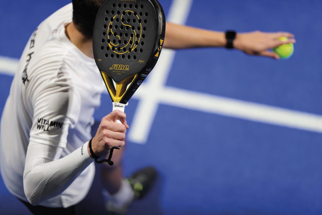 Padel - eine Mischung aus Tennis und Squash