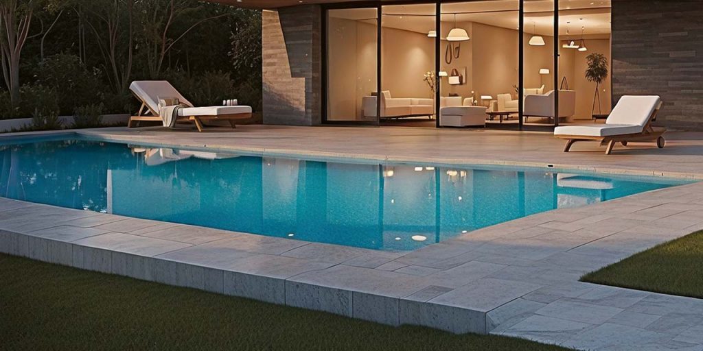 luxuriöser Swimmingpool